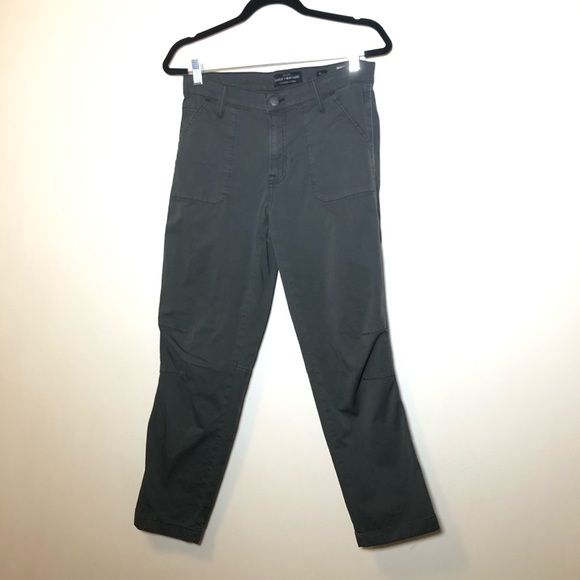 Lucky Brand green skinny  Cargo Pants stripe 6/28 - Picture 12 of 12